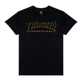 Thrasher - Shadow Mag Logo Tee (Black)